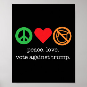 Poster Superbe Chemise Anti Trump Pour Démocrates