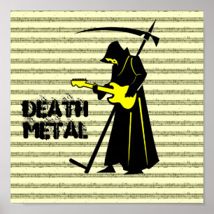 Poster Superbe Faucheuse Grim Incroyable