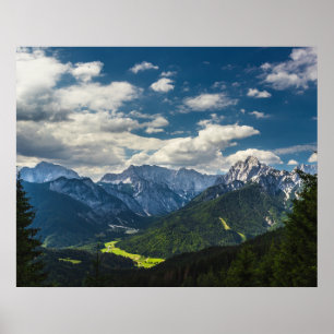 Poster Superbes alpes juliennes