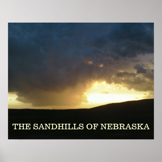Poster Supercellule du Nebraska (Devant)