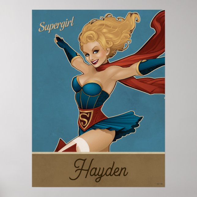 Poster Supergirl Bombshell (Devant)