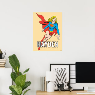 Poster Supergirl en mouvement