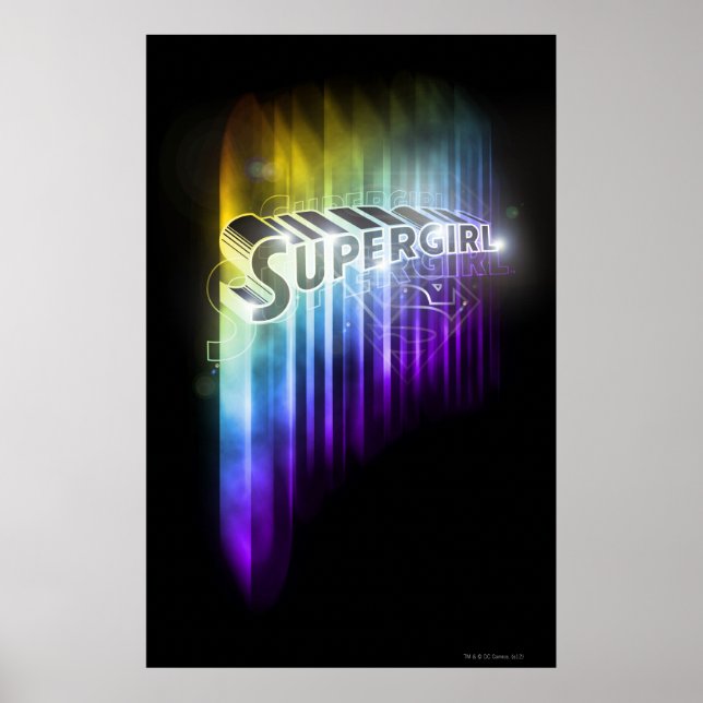 Poster Supergirl Rainbow (Devant)