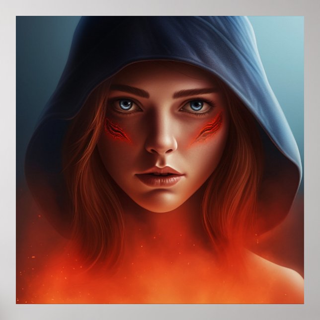 Poster Superheld (Vorne)