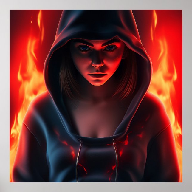 Poster Superheld (Vorne)