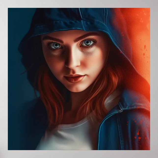 Poster Superheld (Vorne)