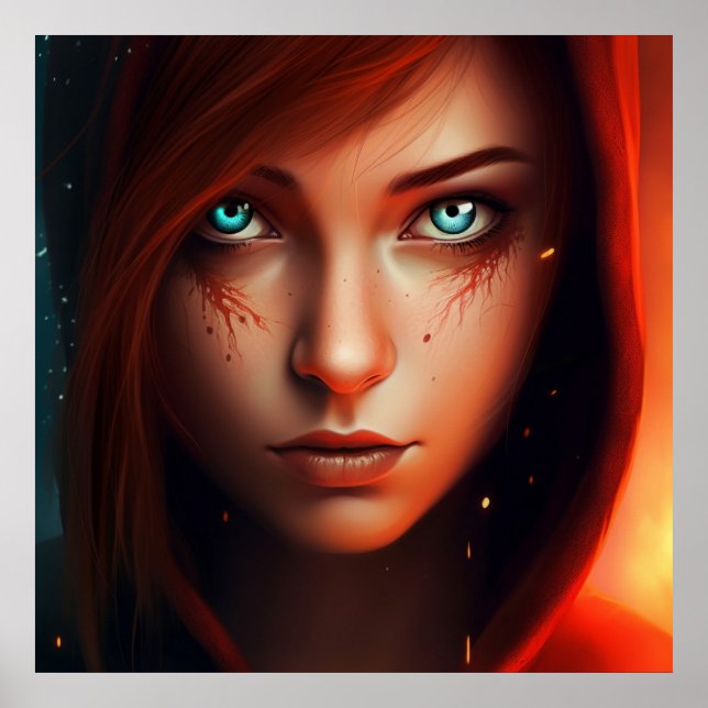 Poster Superheld (Vorne)