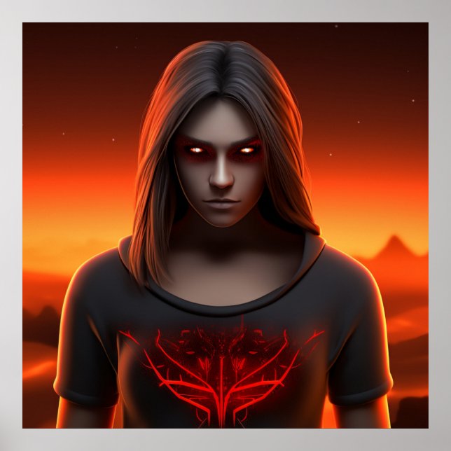 Poster Superheld (Vorne)