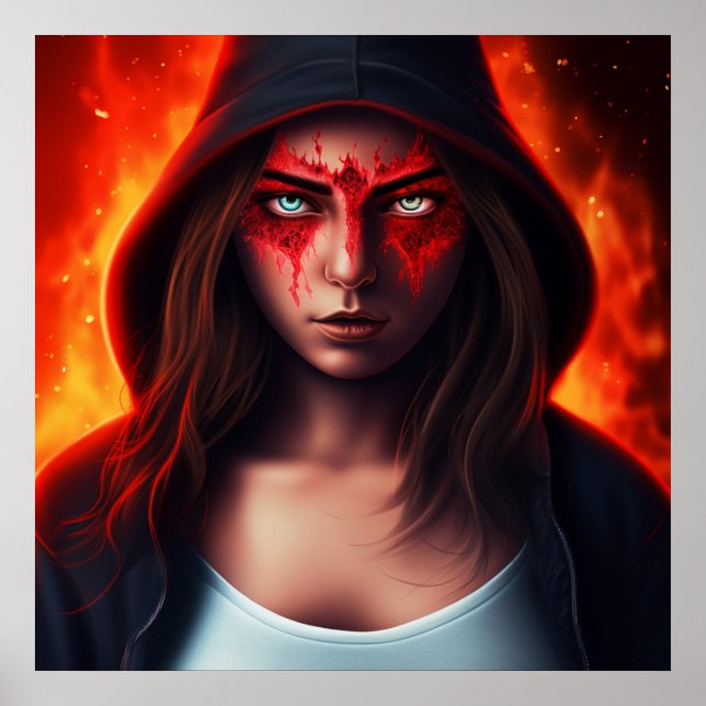 Poster Superheld (Vorne)