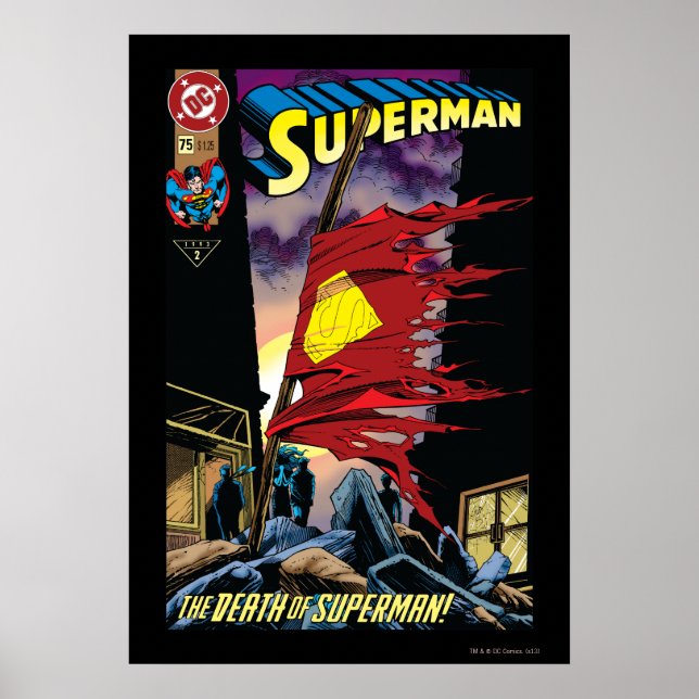 Poster Superman #75 1993 (Devant)