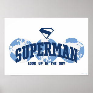 Poster Superman dans le monde
