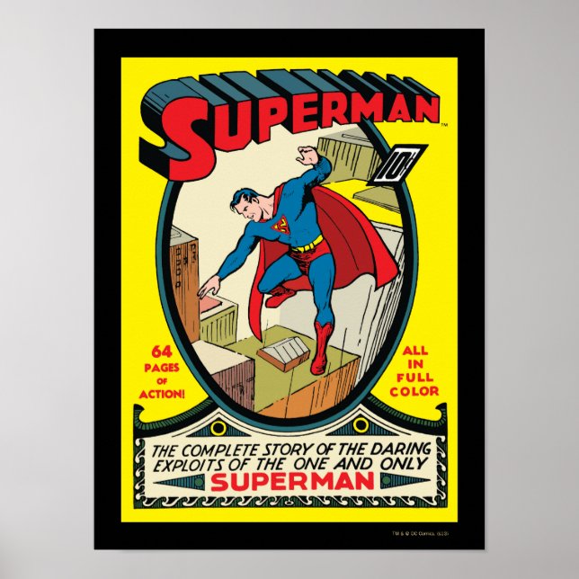 Poster Superman (histoire complète) (Devant)