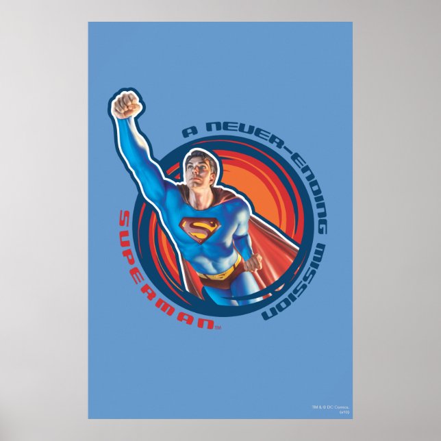 Poster Superman Une mission sans fin (Devant)