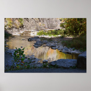 Poster sur Canyon Waterscape