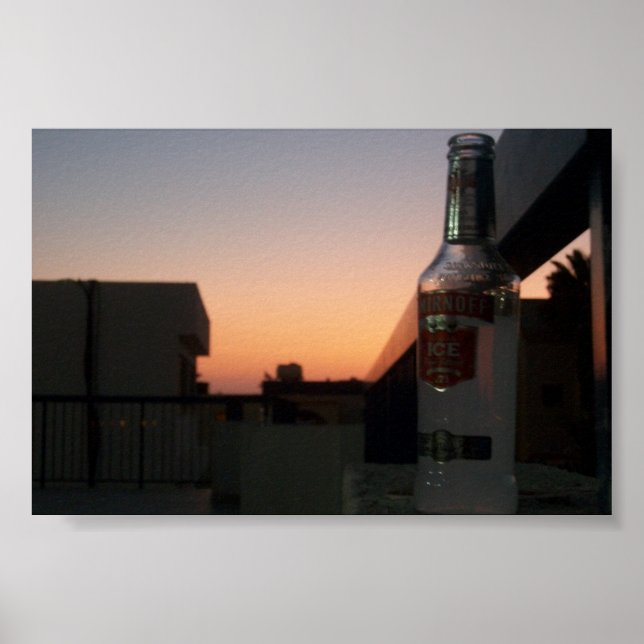 Poster sur la glace Smirnoff (Devant)