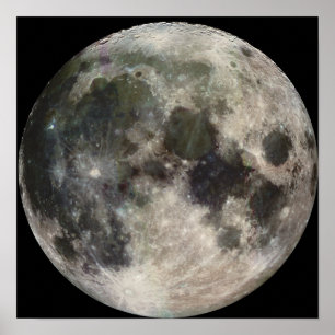 Poster sur la lune