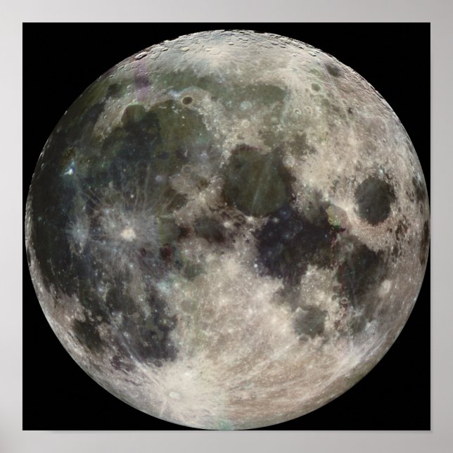 Poster sur la lune (Devant)