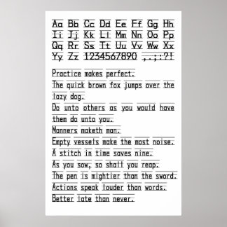 Poster sur la menace