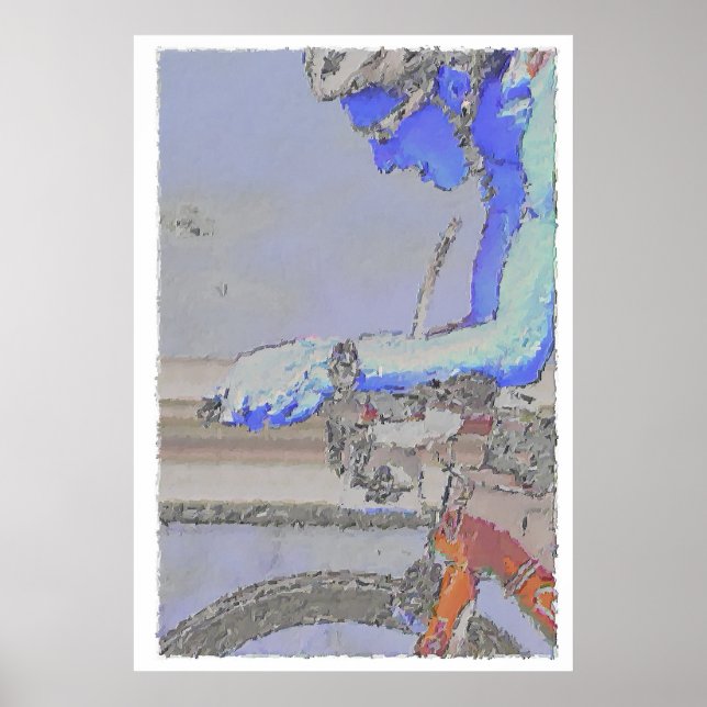 Poster Sur la peinture Aero-Bars (Devant)