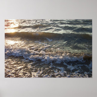 Poster Sur la plage