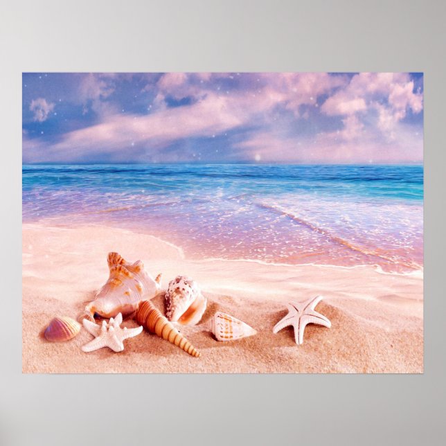 Poster Sur la plage (Devant)