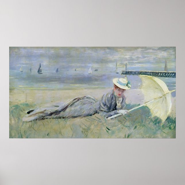 Poster Sur la plage 2 (Devant)