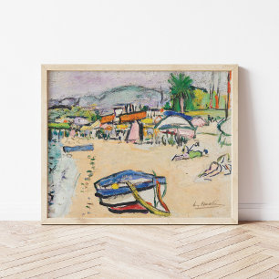 Poster Sur La Plage   George Leslie Hunter