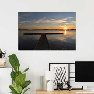 Poster sur la tranquillité de Wendouree Twilight