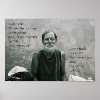 Poster sur la vraie religion