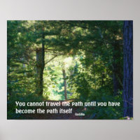 Sur Le Chemin Bouddha Citation Inspirationnelle