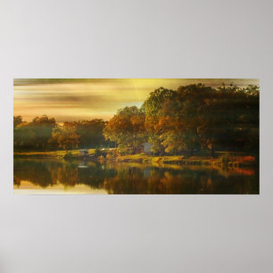 Poster Sur le lac d'or