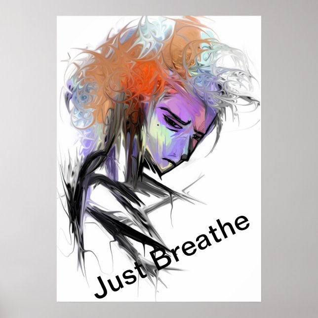 Poster sur le mieux-être en santé mentale (Devant)