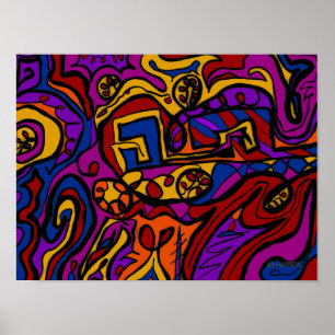 Poster Sur le mur