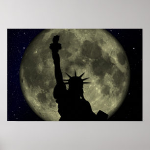 Poster sur le Statut de la Liberté - Personnalisab