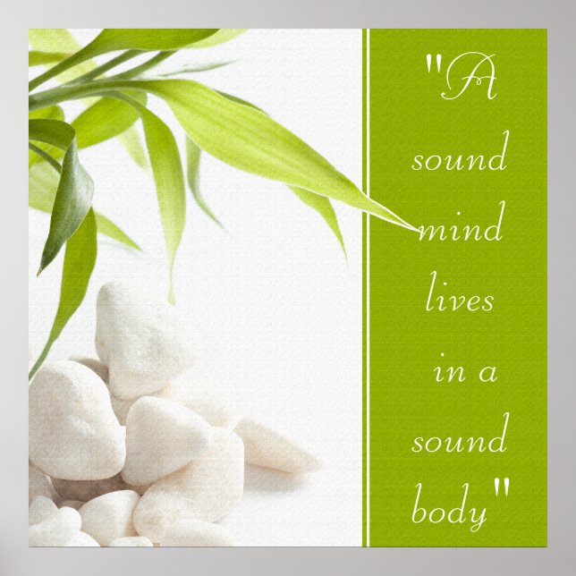 Poster sur le traitement des spas (Devant)