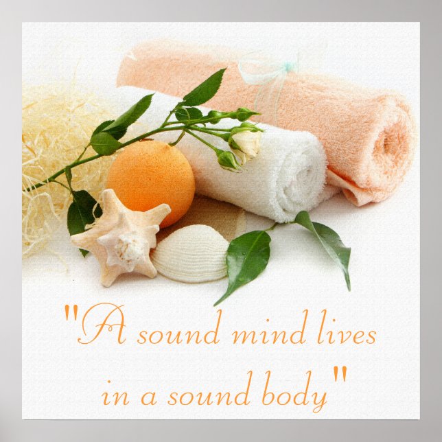 Poster sur le traitement des spas (Devant)