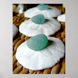 Poster Sur l'impression de sable