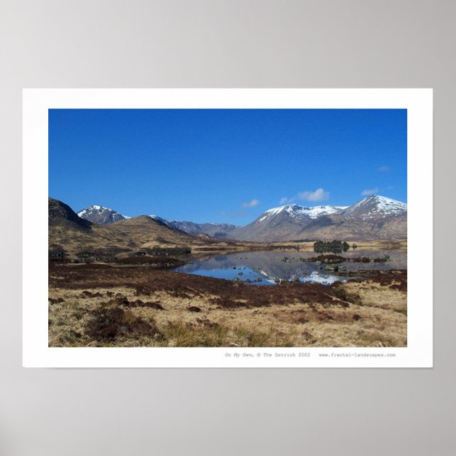 Poster Sur mon propre (Devant)