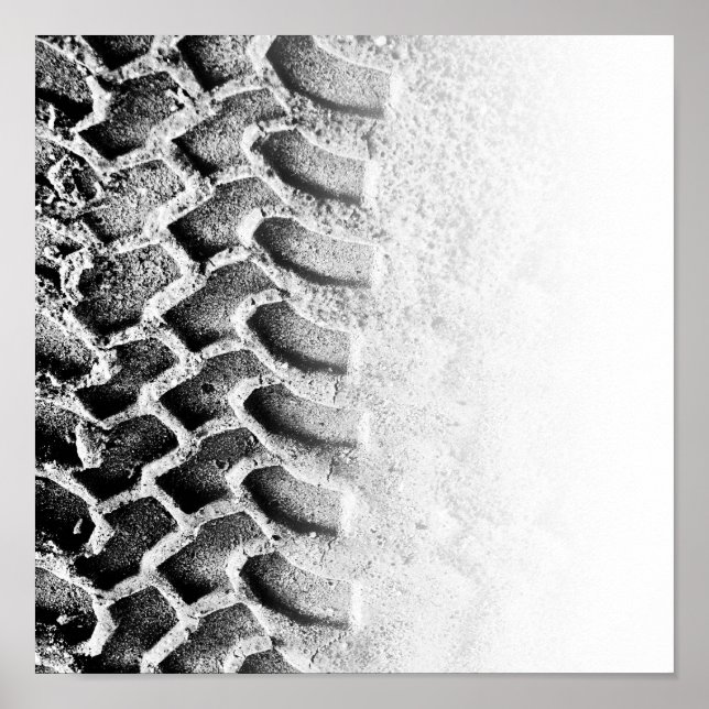 Poster Sur piste (Devant)