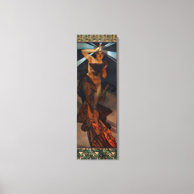 Poster sur toile d'Alphonse Mucha Morning Star (Recto)