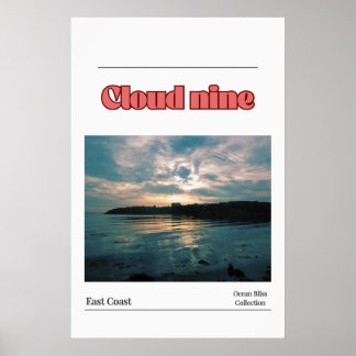 Poster Sur un petit nuage