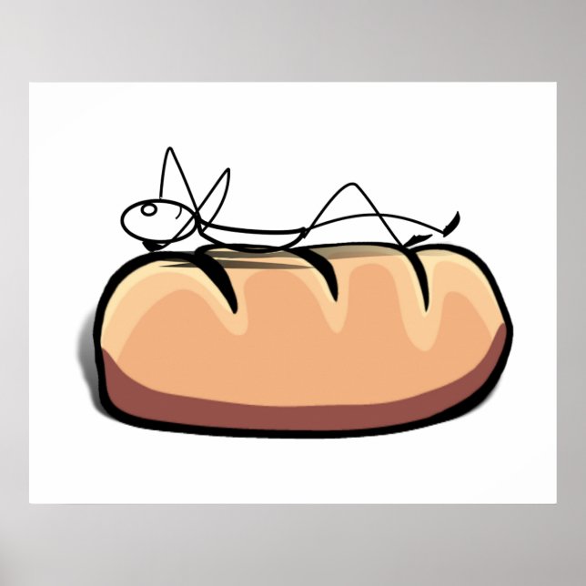 Poster Sur un rouleau (Devant)