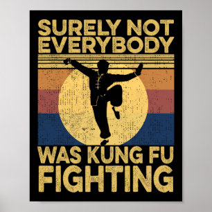 Poster Sûrement pas tout le monde se battait en Kung Fu V