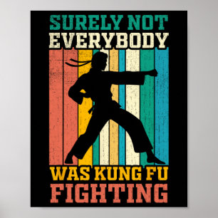 Poster Sûrement pas tout le monde se battait en Kung Fu V