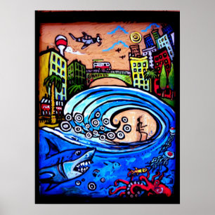 Poster surf