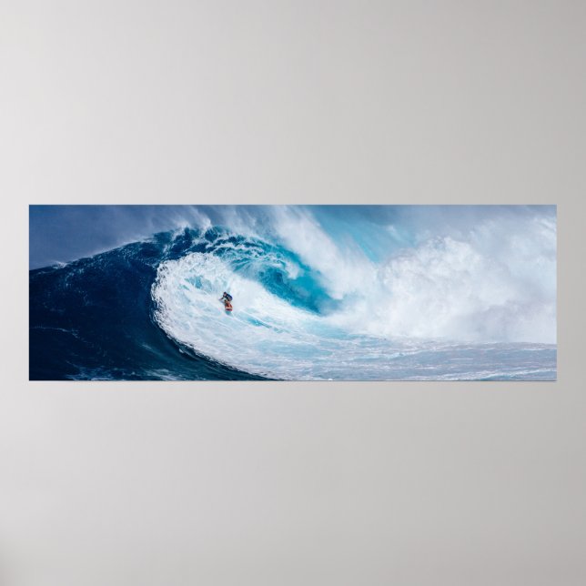 Poster Surf à Hawaii (Devant)