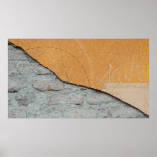 Poster Surface de béton gris
