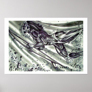Poster Surfer aucune peau