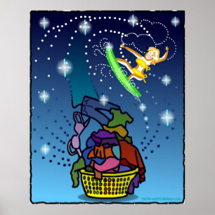 Poster Surfer la MANIÈRE de blanchisserie !