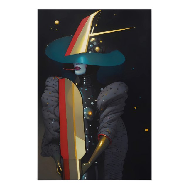 Poster Surfer sur l'Astro-Witch (Devant)